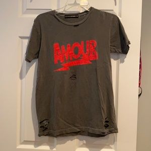 LULUSIMONSTUDIO Destructed Tee